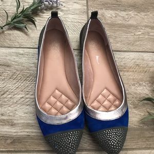Rhinestoned Vince Camuto Flats